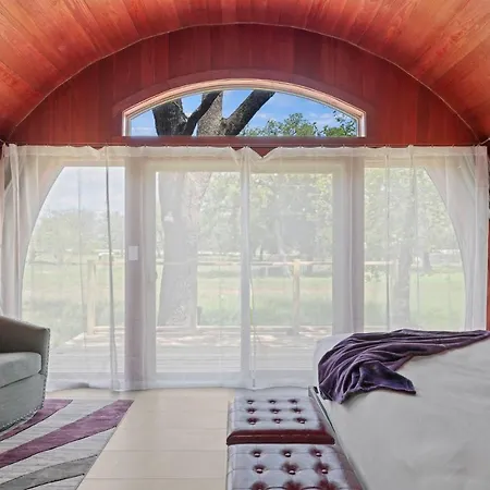 Unique Tempranillo Wine Barrel Cabin